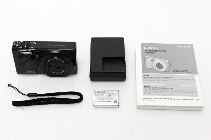 CX6 ブラック デジタルカメラ 【K318】 | リコー | コンパクトデジタル