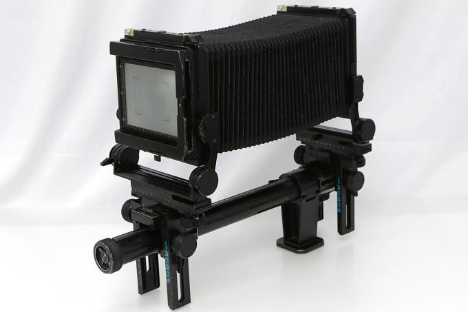 ROBOS 蛇腹大判カメラ フィルムホルダー 延長レール ケース付 N185-2L