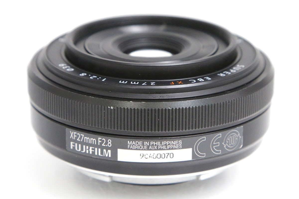 フジノンレンズ XF27mm F2.8 [ブラック] CA01-B4936-2O1D | 富士