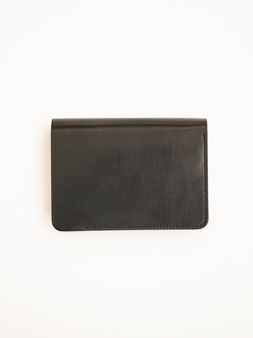 forme Short Wallet (Cordovan Black×Black) – RECTOHALL
