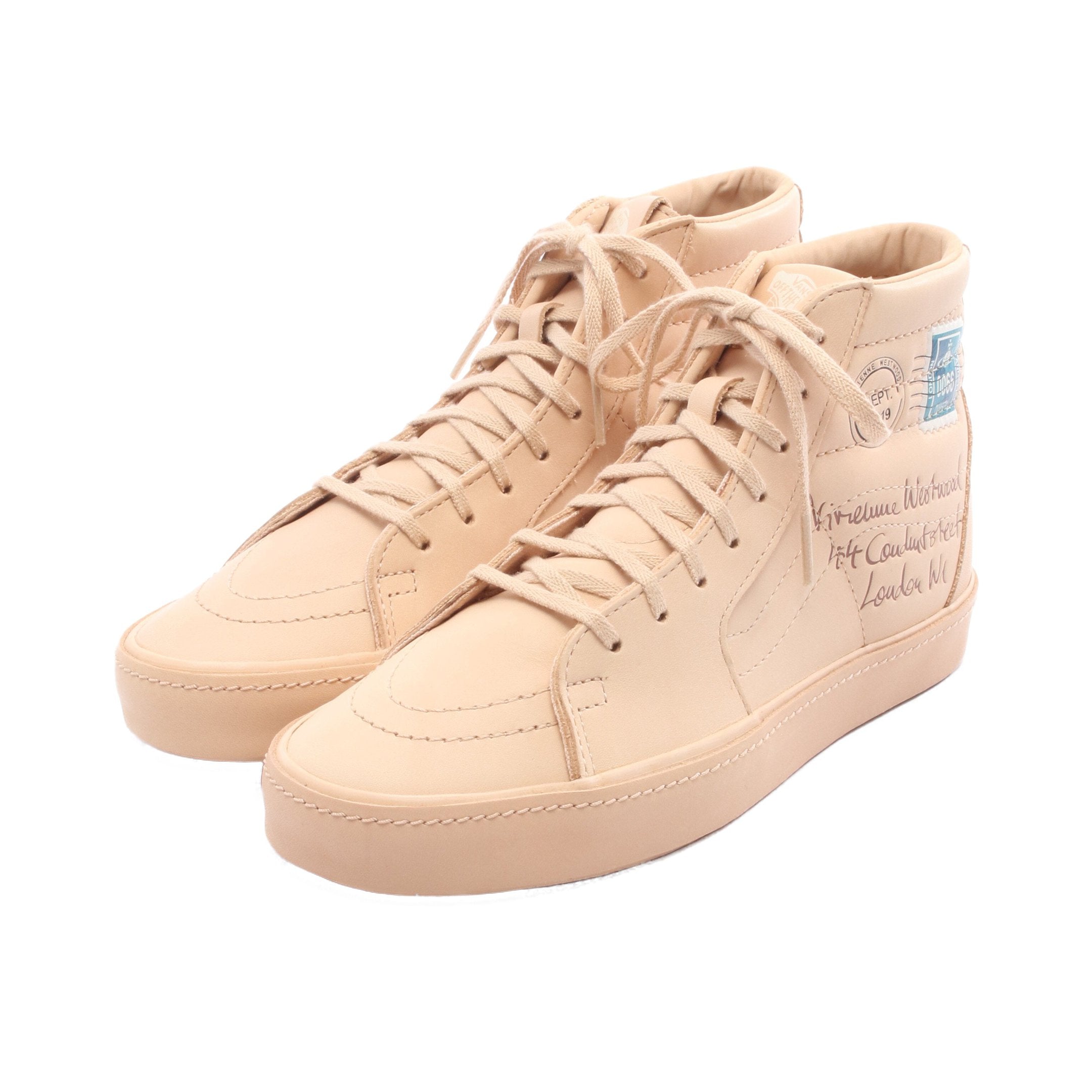 VANS × Vivienne Westwood ANGLOMANIA ハイカットスニーカー レザー