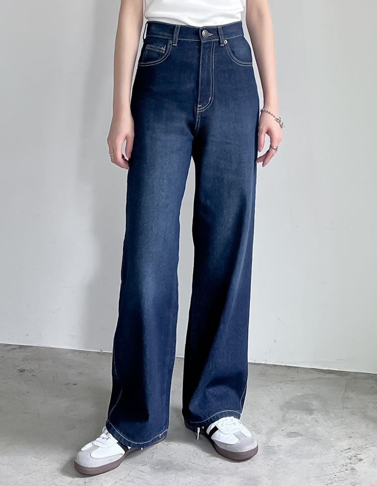 コットンデニムバギーパンツ - パンツ通販 | 人気レディース