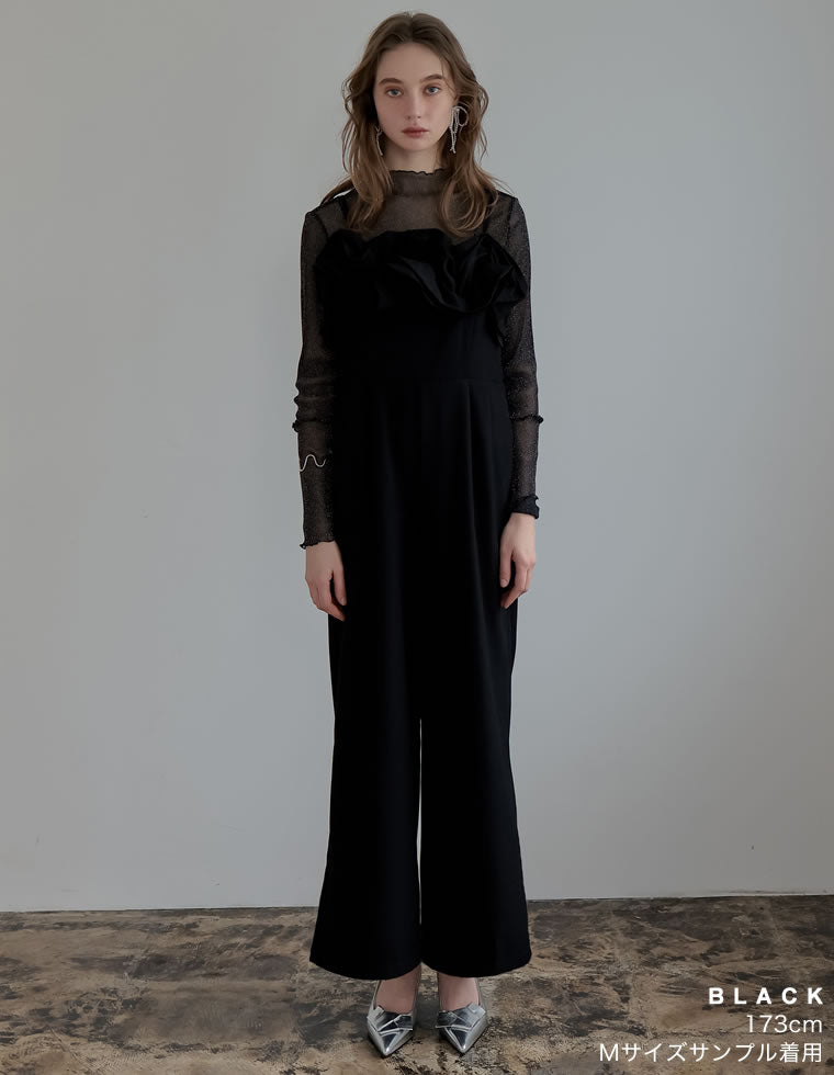 シアーフリルキャミオールインワン - オールインワン通販 | 人気