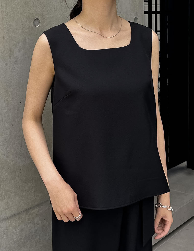 スクエアネックタンクトップ - トップス通販 | 人気レディース
