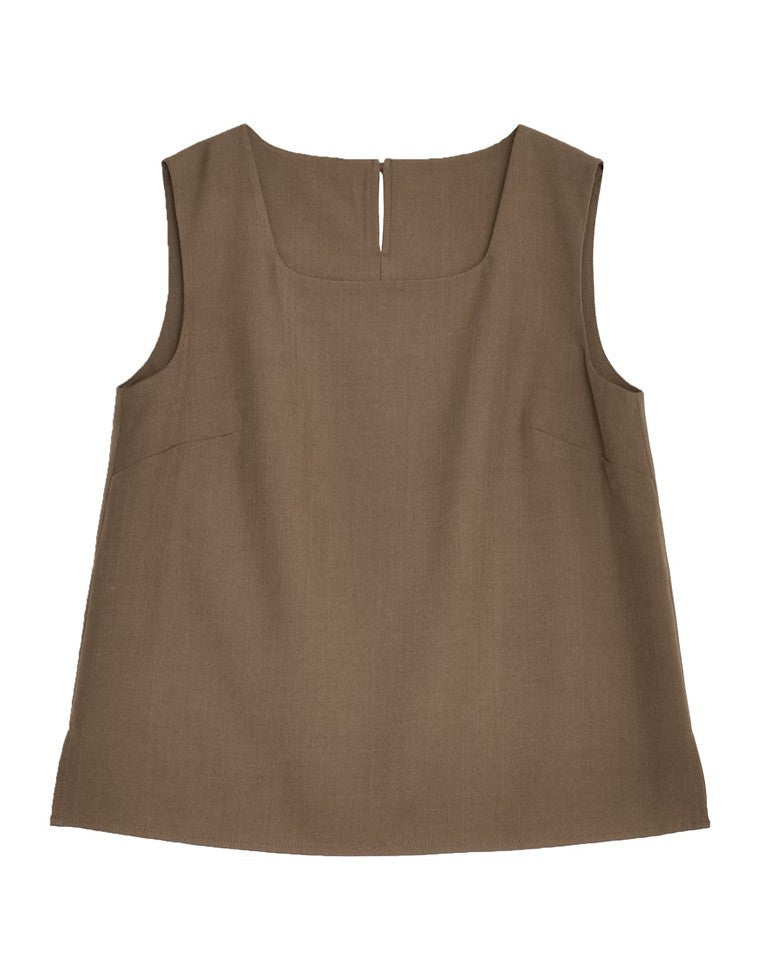 スクエアネックタンクトップ - トップス通販 | 人気レディース