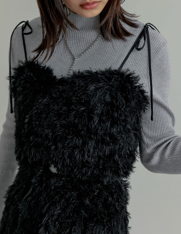 ラメフェザーキャミソールビスチェ - トップス通販 | 人気レディース