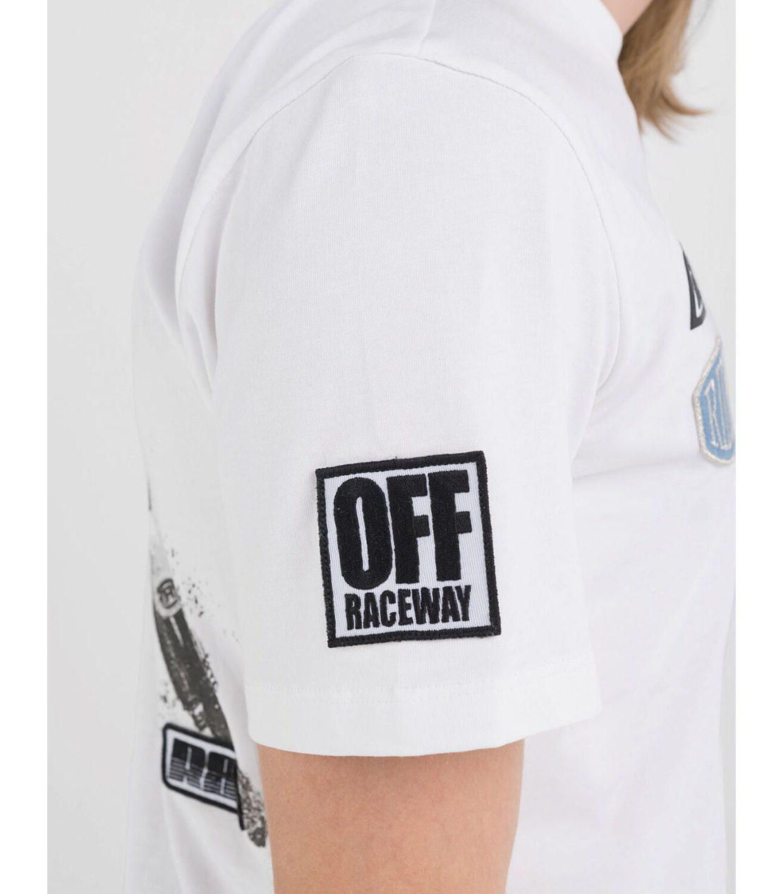 ヘビーピュアコットンジャージーモトクロスTシャツ｜REPLAY リプレイ