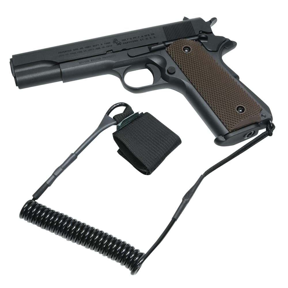 LBT ピストルランヤード 拳銃用 ベルクロ着脱式 0758B | ミリタリー