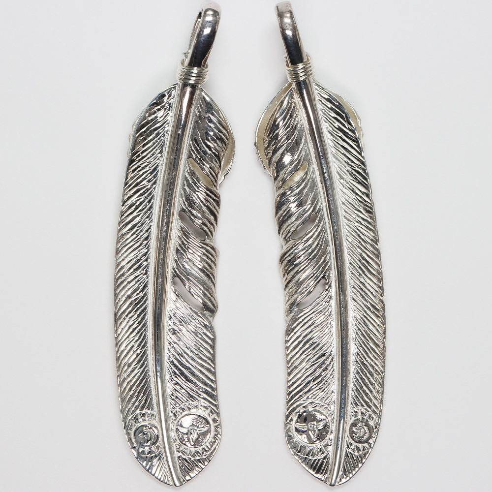 TADY&KING特大ハートSVフェザー銀縄ターコイズ ALL ITEM TADY＆KING