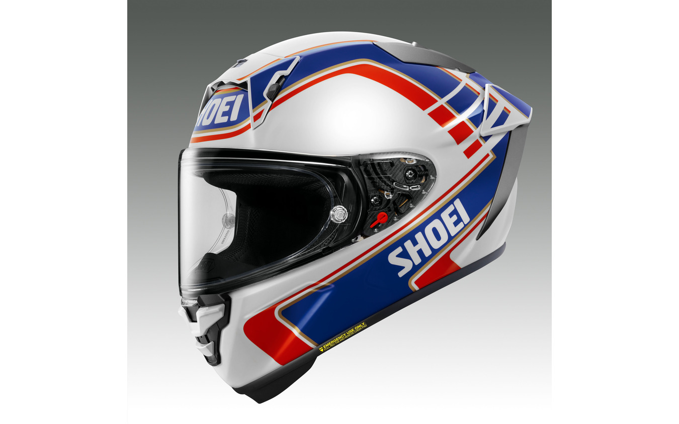 SHOEI、フルフェイスメット『X-Fiftee』にワイン・ガードナー選手の