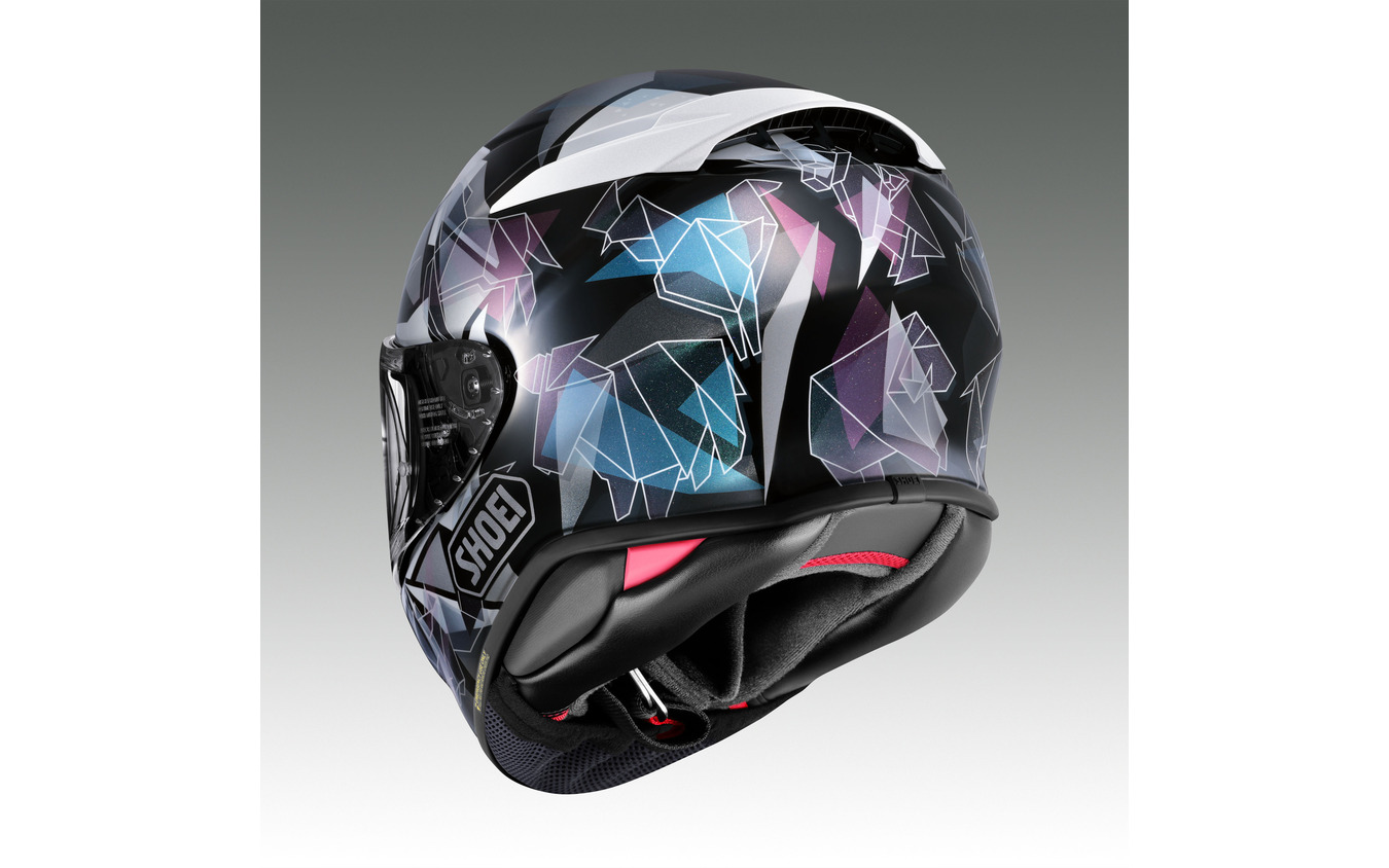 SHOEIのピュアスポーツフルフェイス『Z-8』に新グラフィック「オリガミ