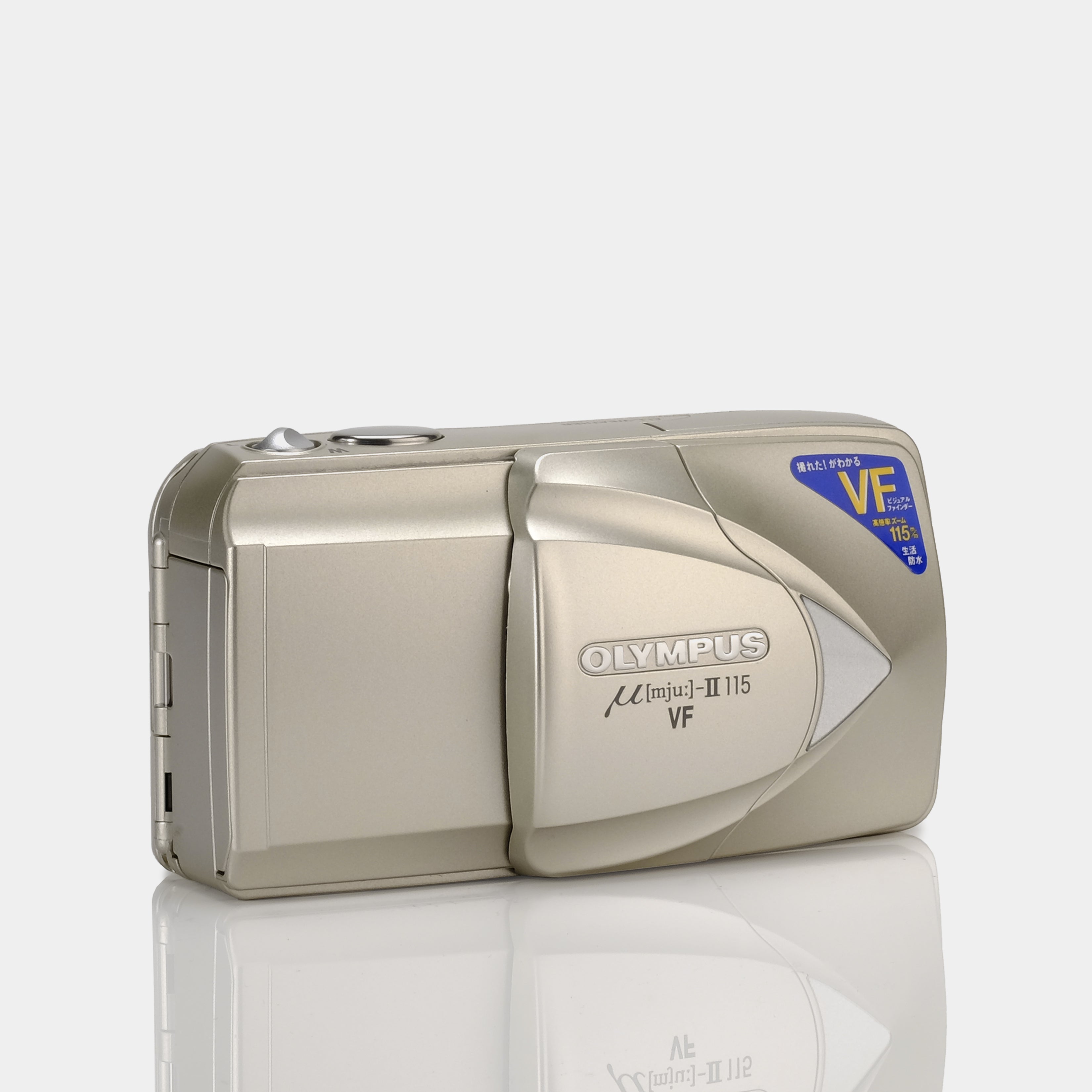 Olympus Stylus MJU II 115 VF 35mm Point And Shoot Film Camera (New Old