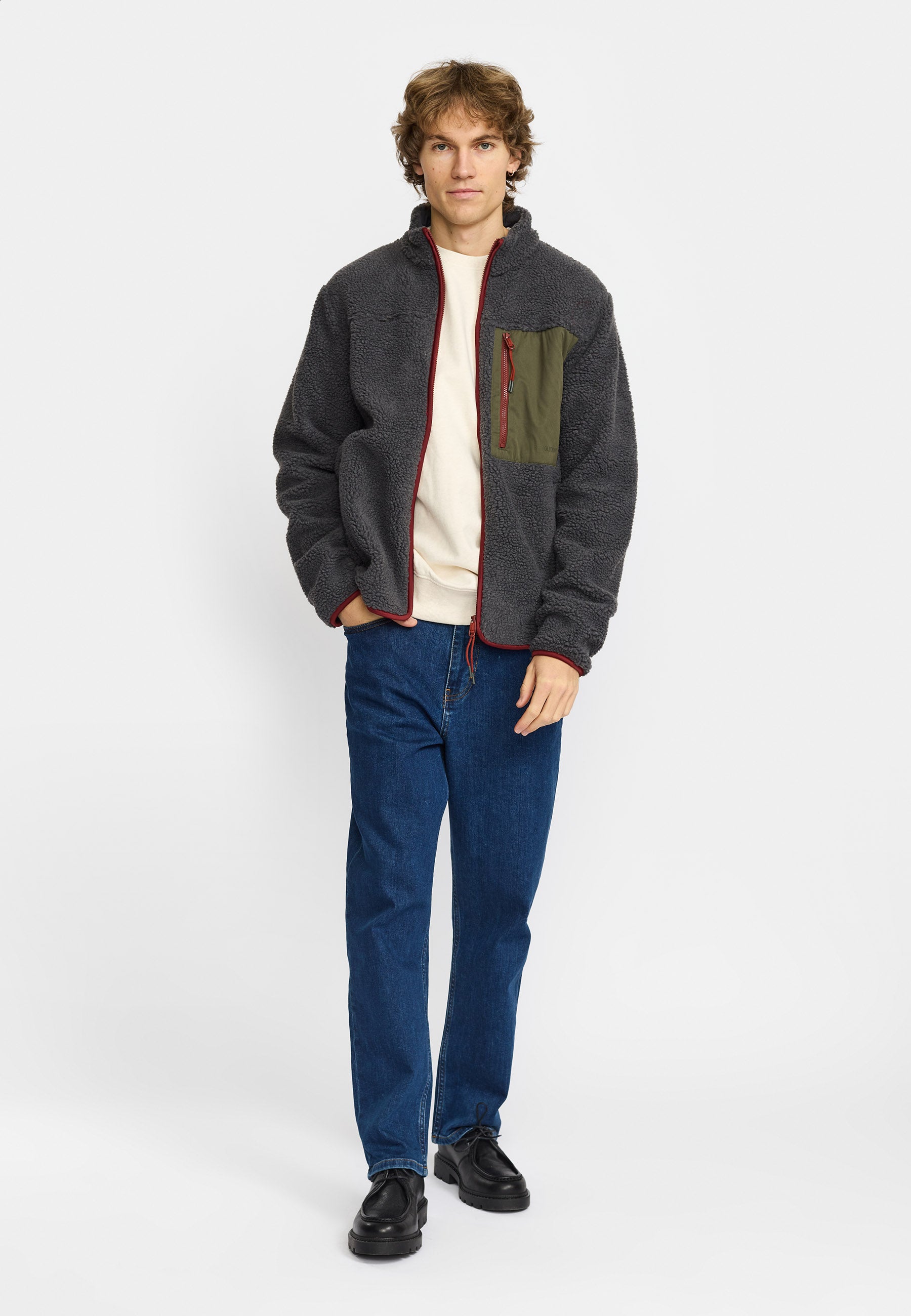 Pocket Teddy Jacket / 7816 - Darkgrey – Revolution.eu