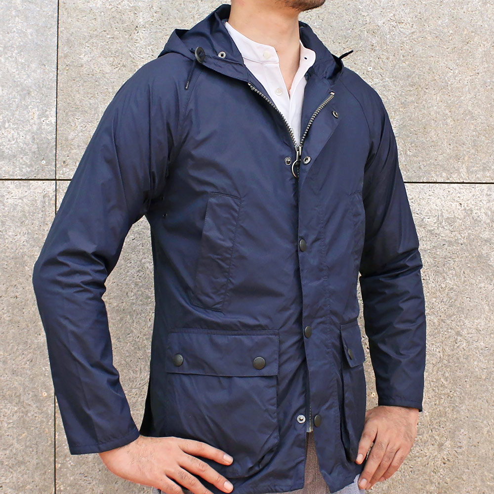 Barbour（バブアー）SL BEDALE ナイロン ソリッド フーデッド