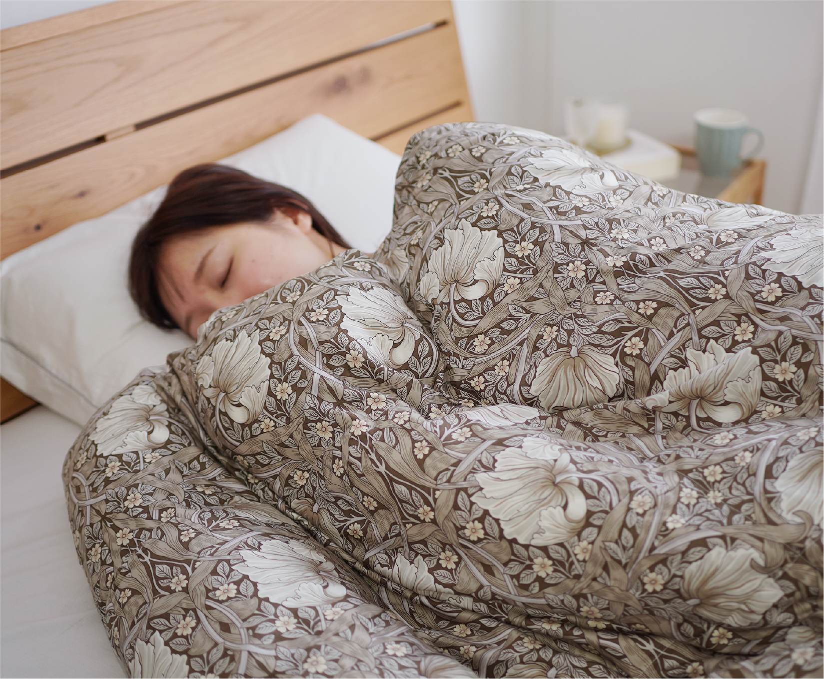 SHIAWASE FUTON しあわせふとん｜真綿で羽毛を包んだ掛けふとん