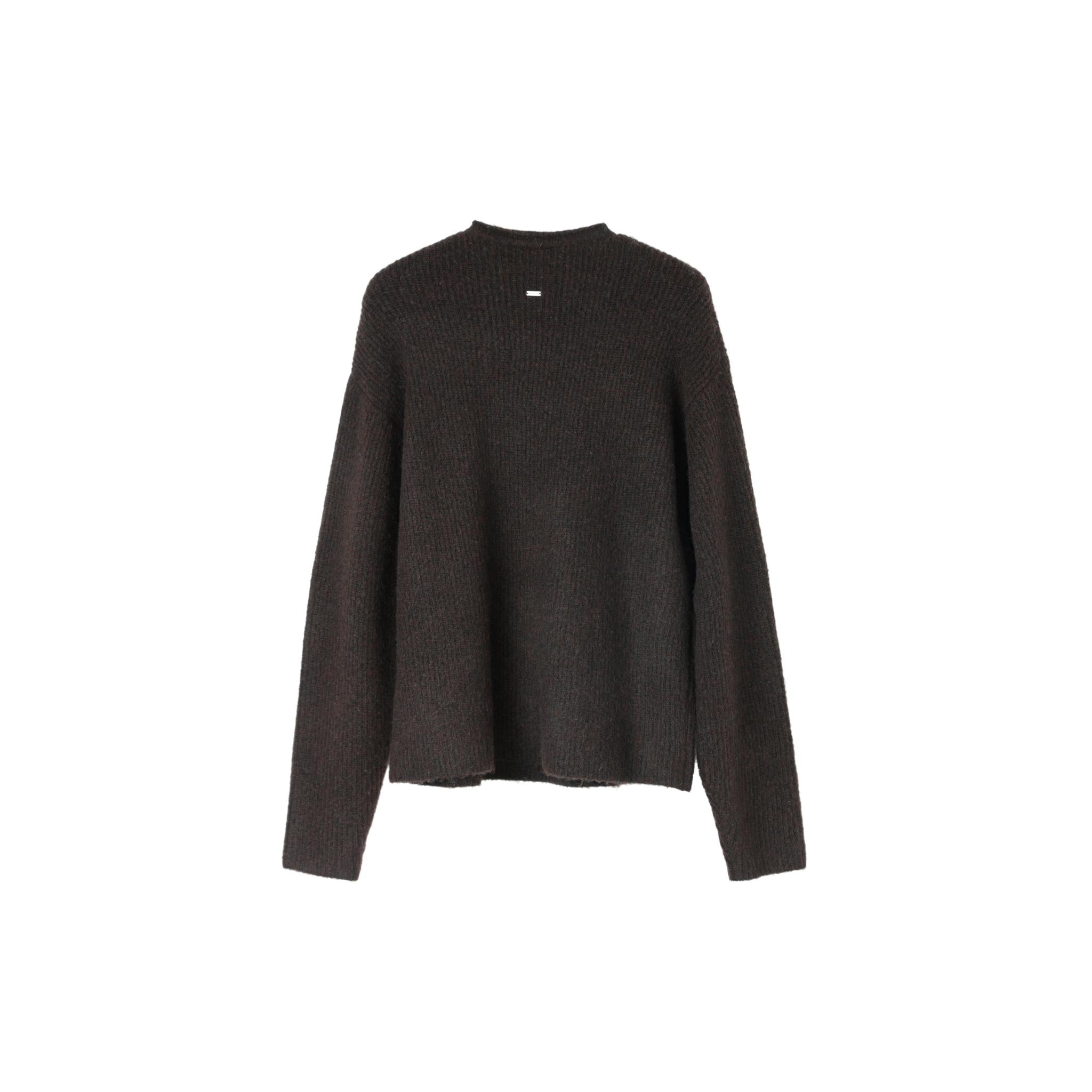 ROARINGWILD CASUAL ROUND-NECK SWEATER – ROARINGWILD ONLINE STORE
