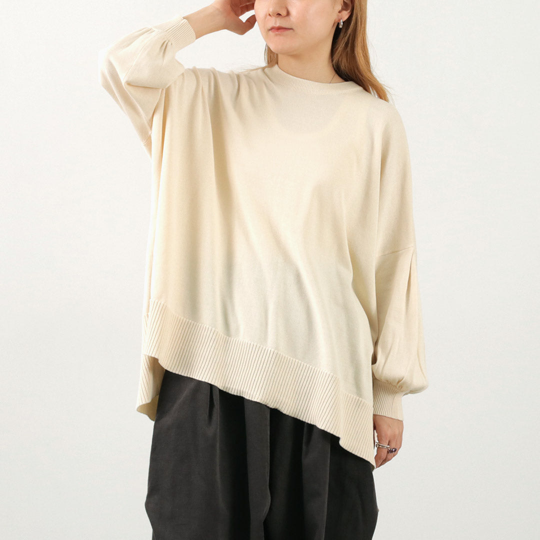 50％OFF】TUMUGU（ツムグ） ランダムニット ビッグプルオーバー