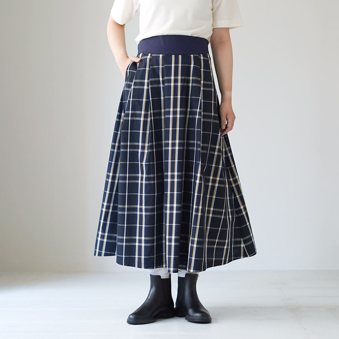 KELEN（ケレン） FELINA チェック Aライン スカート / フレア ロング