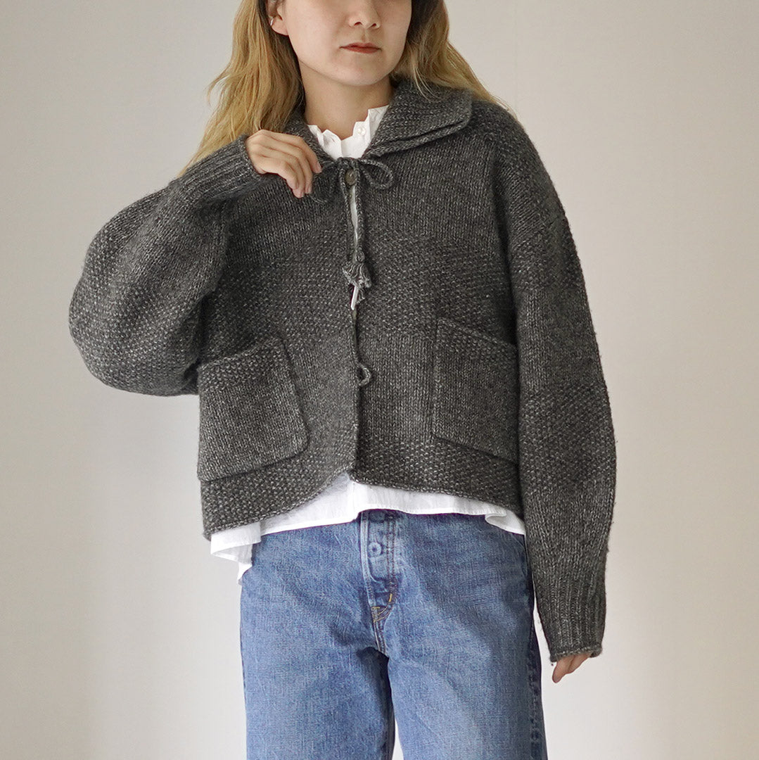 TUMUGU（ツムグ） ウールコットン ジャケット / レディース ニット