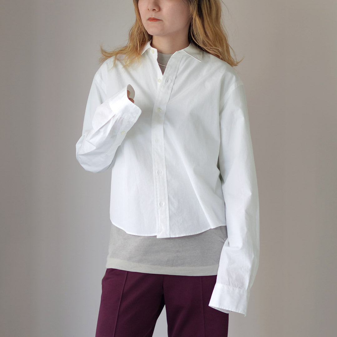 SHINZONE（シンゾーン） ショート ペック シャツ 日本製 25SMSBL12