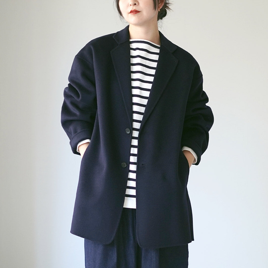 mizuiro ind（ミズイロインド） ウール テーラード ジャケット