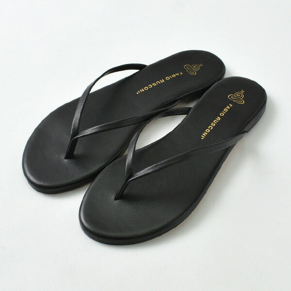 50％OFF】FABIO RUSCONI（ファビオルスコーニ） レザー ビーチ