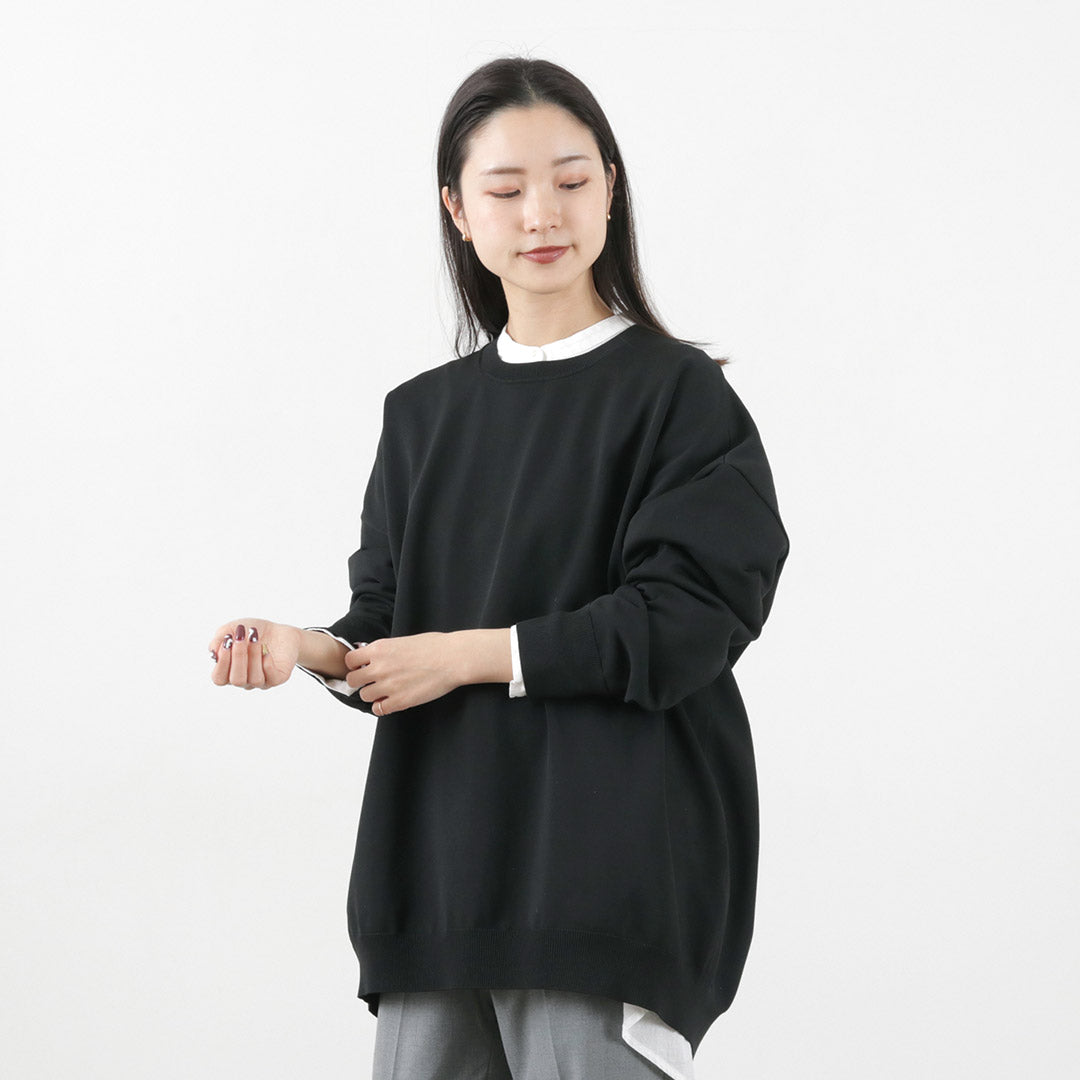 mizuiro ind（ミズイロインド） クルーネック ワイド P/O｜ROCOCO