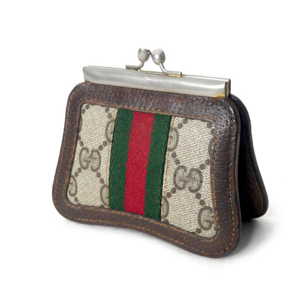 OLD Gucci バタフライ小銭入れ（茶） – Vintage Shop Rococo