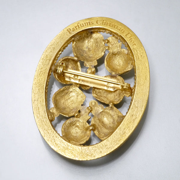 OLD Dior 香水瓶モチーフブローチ（ゴールド） – Vintage Shop Rococo