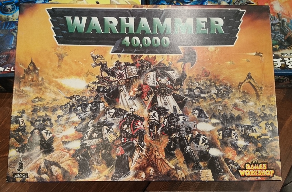 RoR 雑文 ウォーハンマー40Kスタートセットのボックスアート