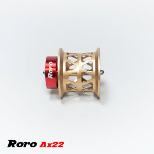 Roro BFS SiCチタニウムスプール 23 SLPミリオネアエア 22 シルバー