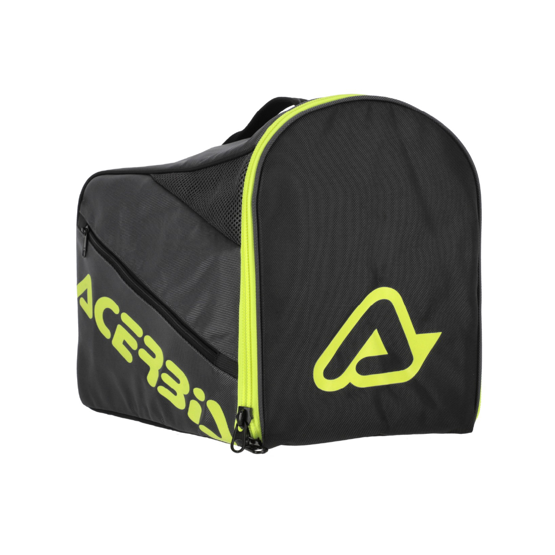 326power ヘルメットバッグ　黒×緑　ブラック　グリーン コミネ（Komine） AK-326 三角表示付きヘルメットバッグ KOMINE 09-326