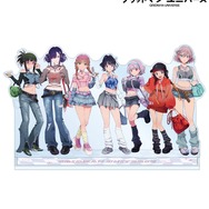 グリッドマン ユニバース」六花、アカネ、夢芽のヘソ出し＆太ももに