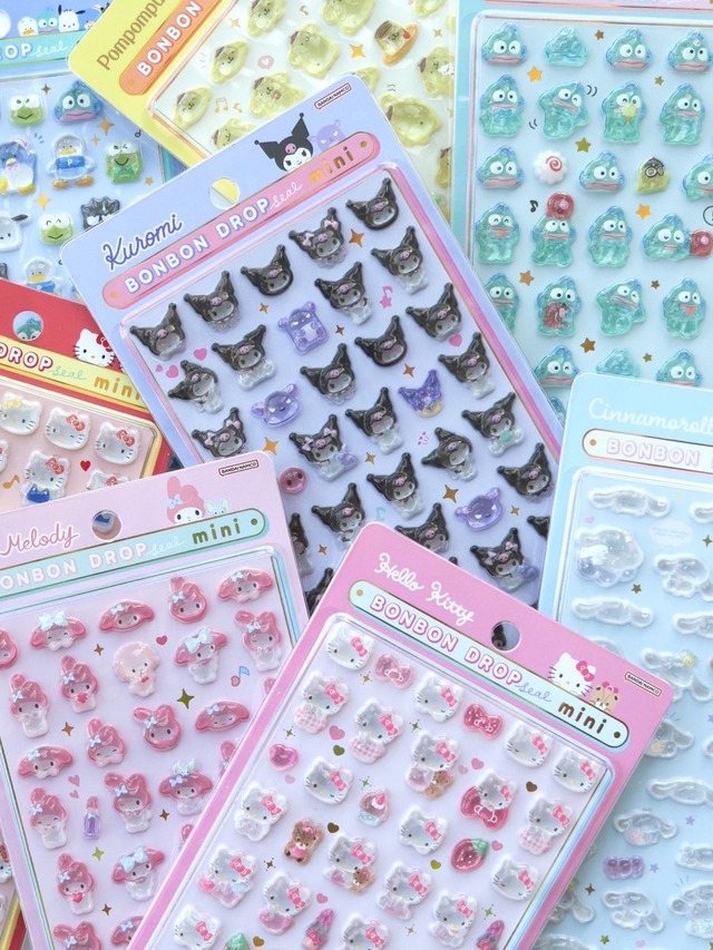 ボンボンドロップシール」が公式抽選販売！対象は 「サンリオ