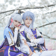 コスプレ】中国人気レイヤーが魅せる『原神』神里兄妹が百花繚乱の美