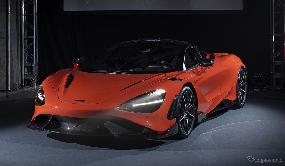 マクラーレン、最高出力765psの新型軽量スーパーカー『765LT』日本初