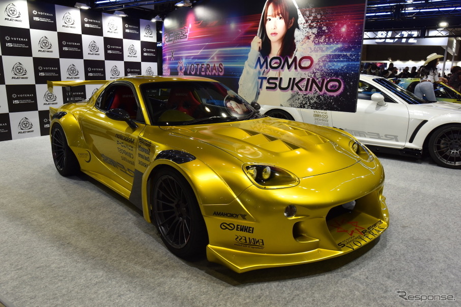 全幅2m超＆出力300馬力プラス、「金のRX-7」…東京オートサロン2023