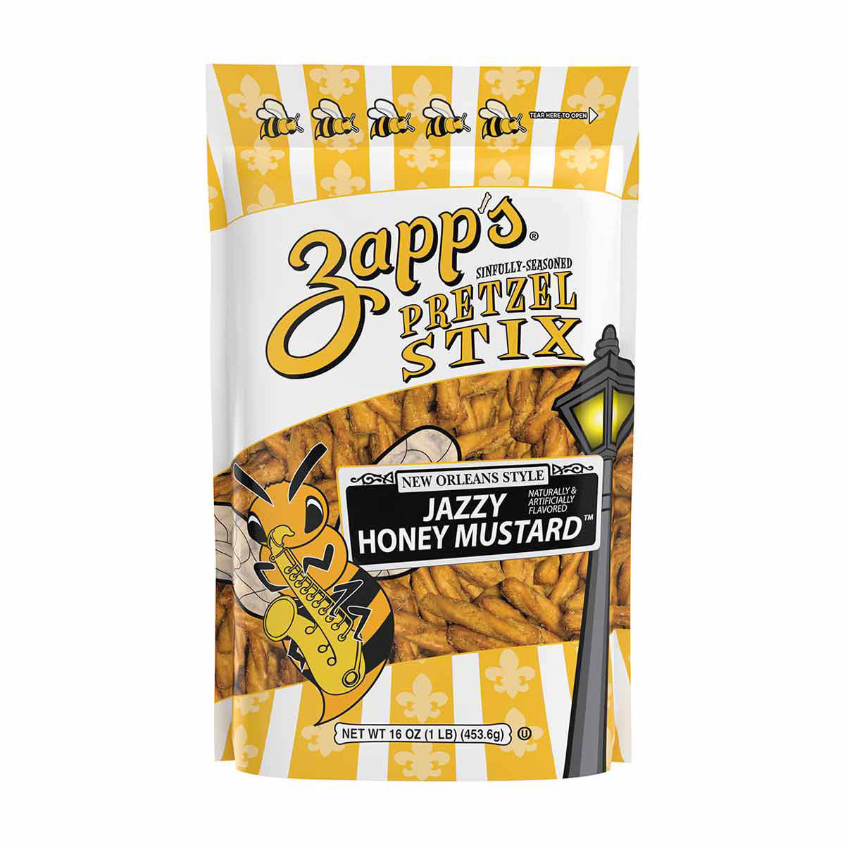 Buy Zapp's Jazzy Honey Mustard Pretzel Stix, 16 oz from Dollar