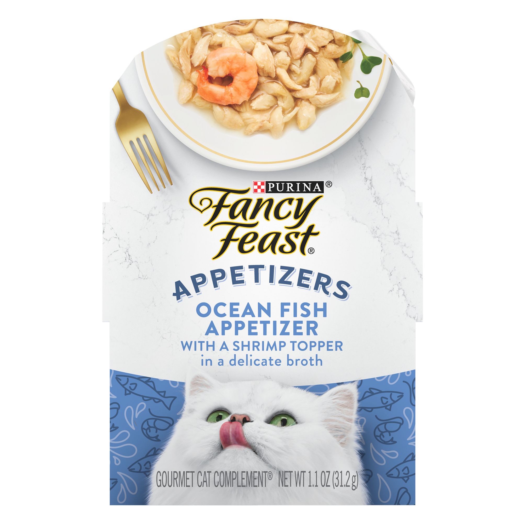 Fancy Feast® Appetizers Wet Cat Treat - Grain Free, No By-Products