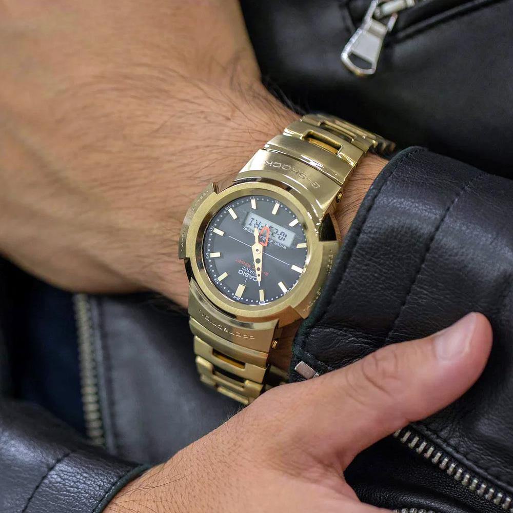 G-Shock Full Metal Gold Watch AWM-500GD-9A