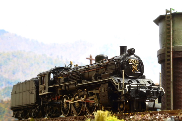 NゲージC53の加工