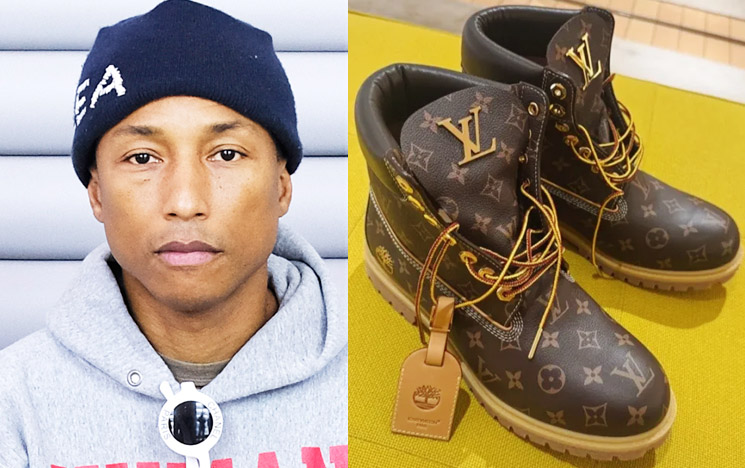 Pharrell and Louis Vuitton Debut $82K Timberland Boots - Just in