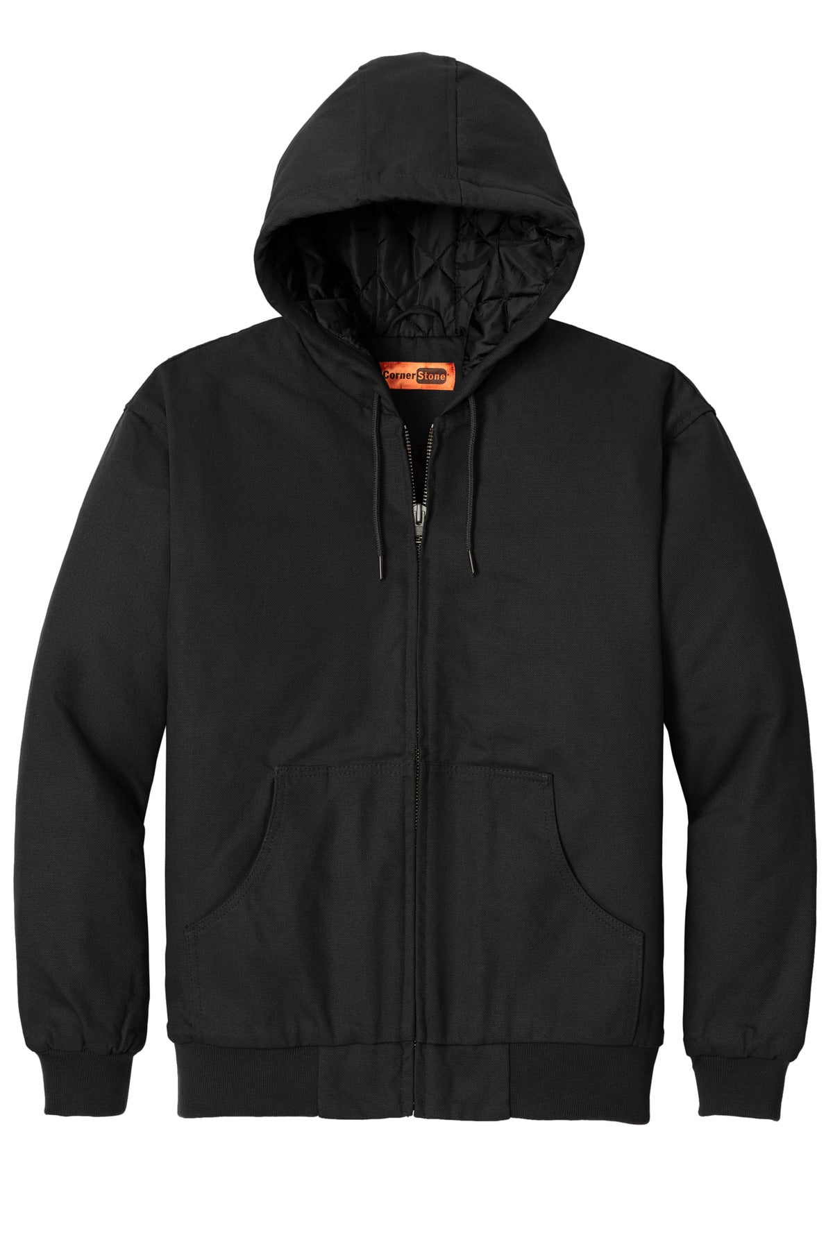CornerStone® - Duck Cloth Hooded Work Jacket. J763H – SanMar Sports
