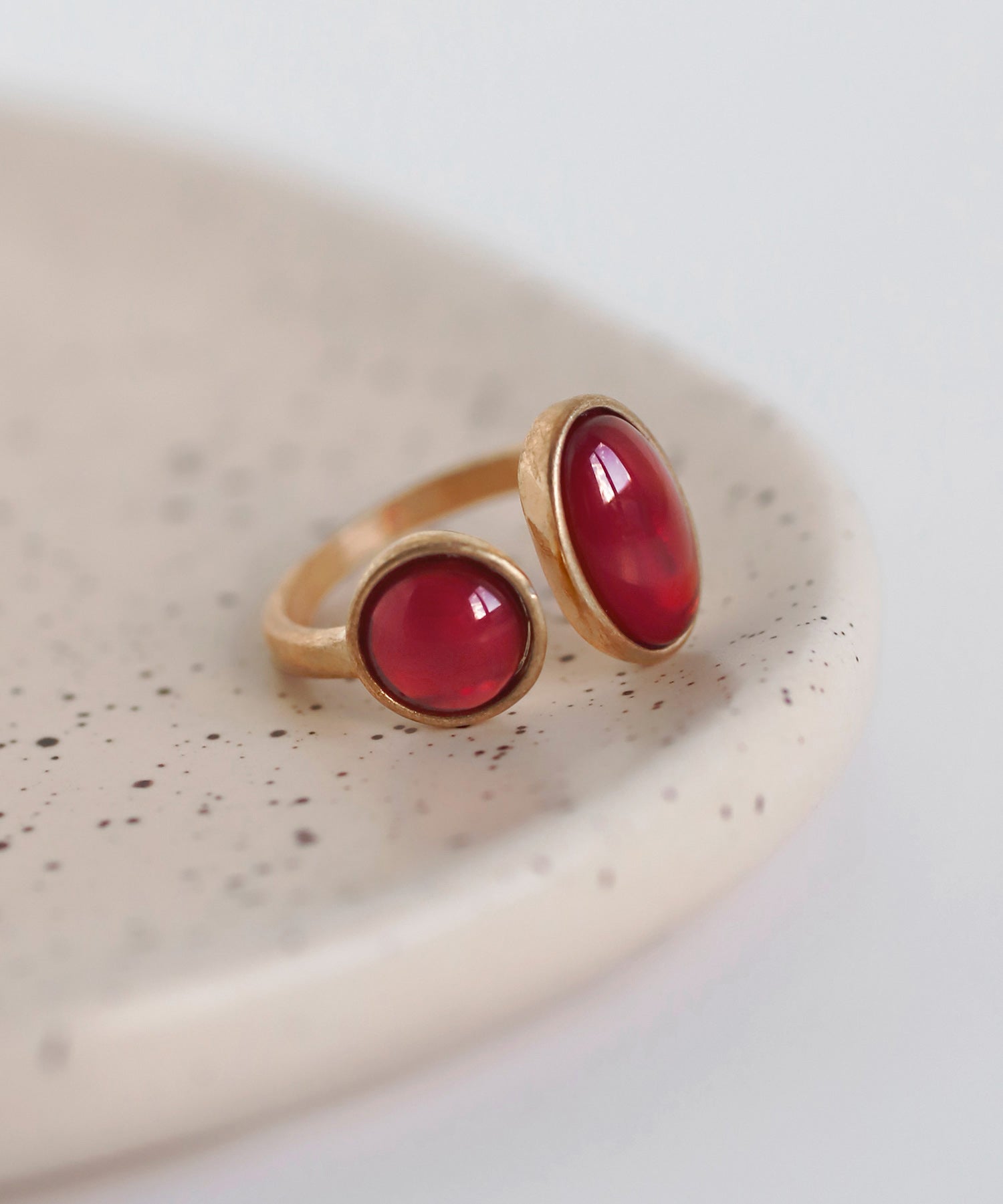 ANEMONE】カラーストーンのフォークリング｜SANPO ONLINE(サンポー