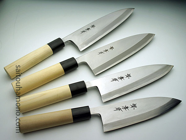 堺孝行霞研水牛柄和包丁の通販「サイトウ刃物店」