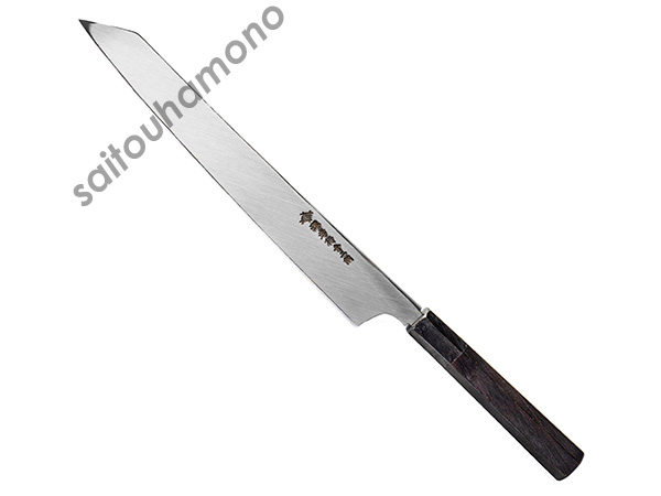 堺孝行青二鋼鏡面飛燕剣型柳刃の通販「サイトウ刃物店」