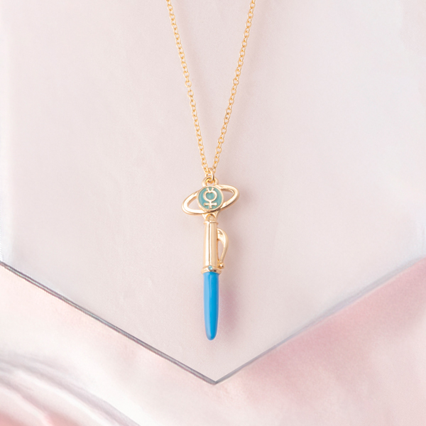 ストアオリジナル 変身ペン ネックレス（セーラーマーキュリー）: 全