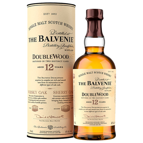 ザ バルヴェニー 12年 ダブルウッド 40% 700ml 箱付 シングルモルト
