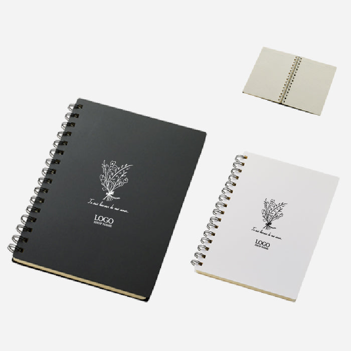 ノベルティ】シンプルで使いやすいステーショナリー316-1-001_A5リング