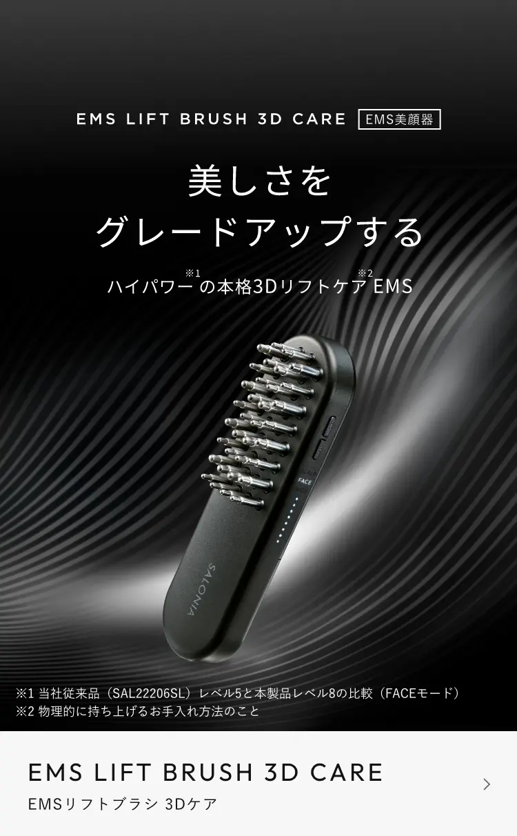 SALONIA 美顔器 USBケーブル付 SALONIA 美顔器 シルバー USBケーブル
